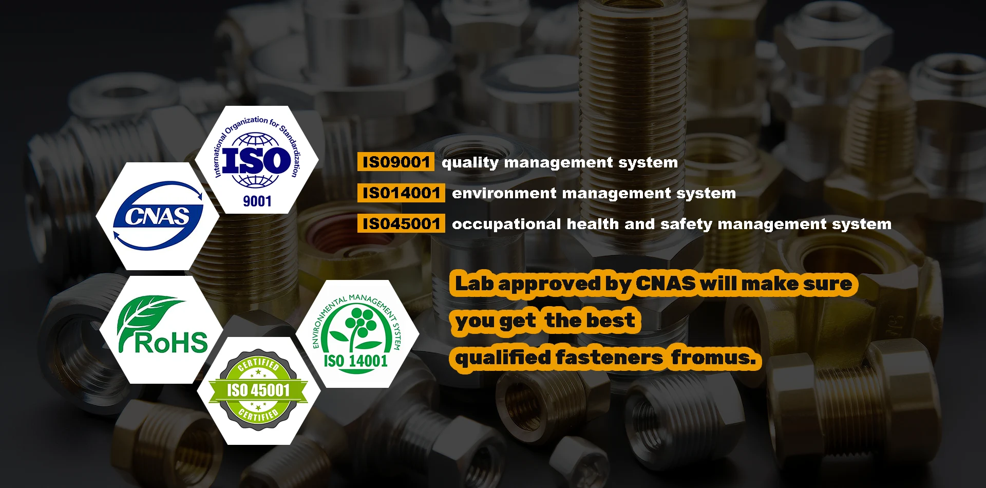 China Fastener Manufacturer