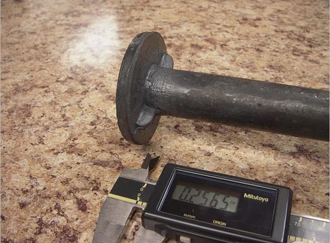 A36 Timber Bolt Plain with Oil