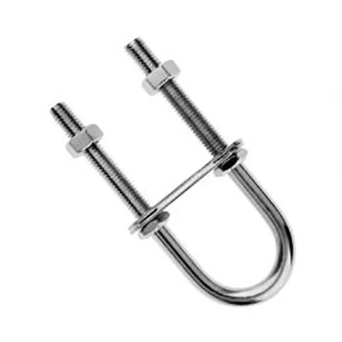 U Bolt Assembled with Hex Nut and Fender Washer Plate